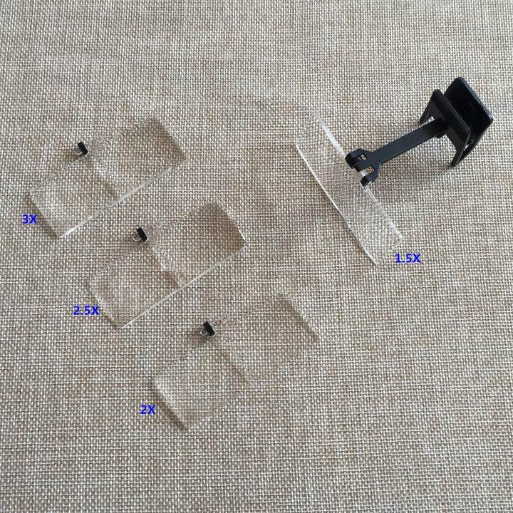 Lupenclip (1,5X/2X/2,5X/3X) Brillenlupe
