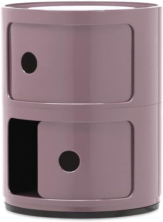 Kartell Componibili, Container 2-fächer, Malve 2-fächer Malve, 2-fächer Malve
