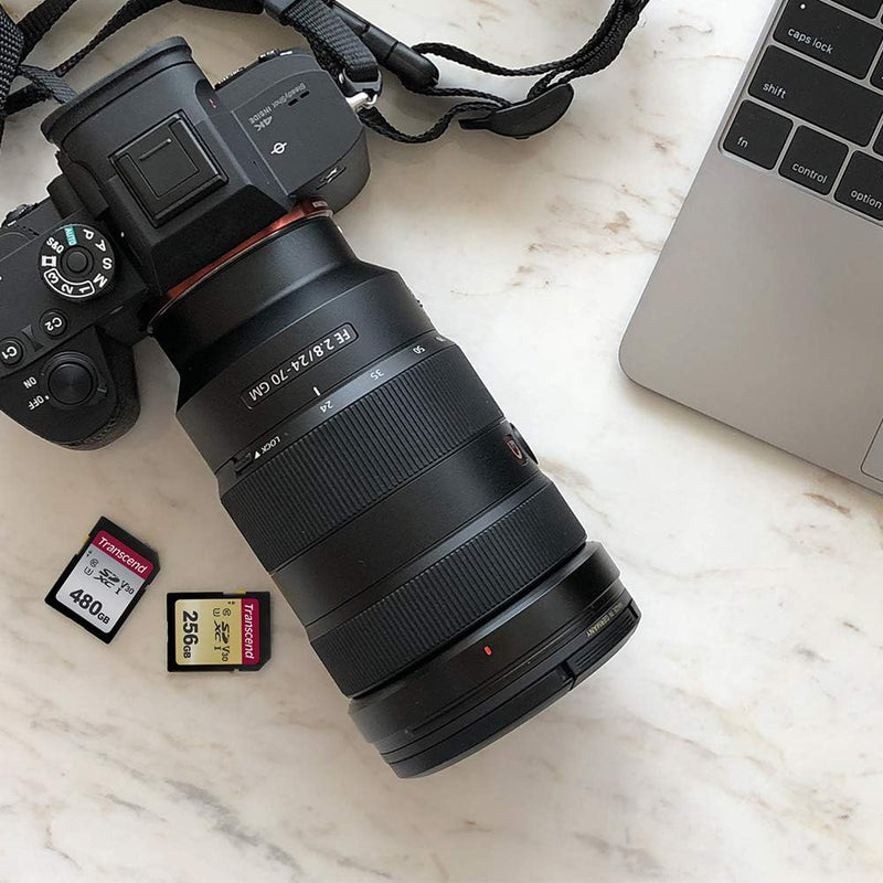 Transcend 64GB SDXC/SDHC 500S Speicherkarte TS64GSDC500S / bis zu 95 MBs lesen und 65 MBs schreiben