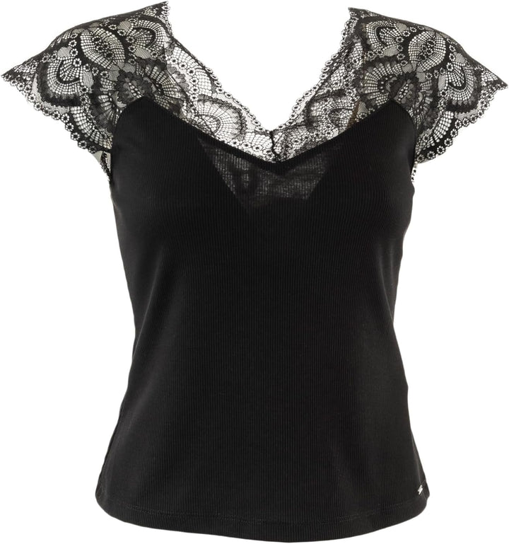 Morgan Damen T-Shirt S Schwarz, S Schwarz