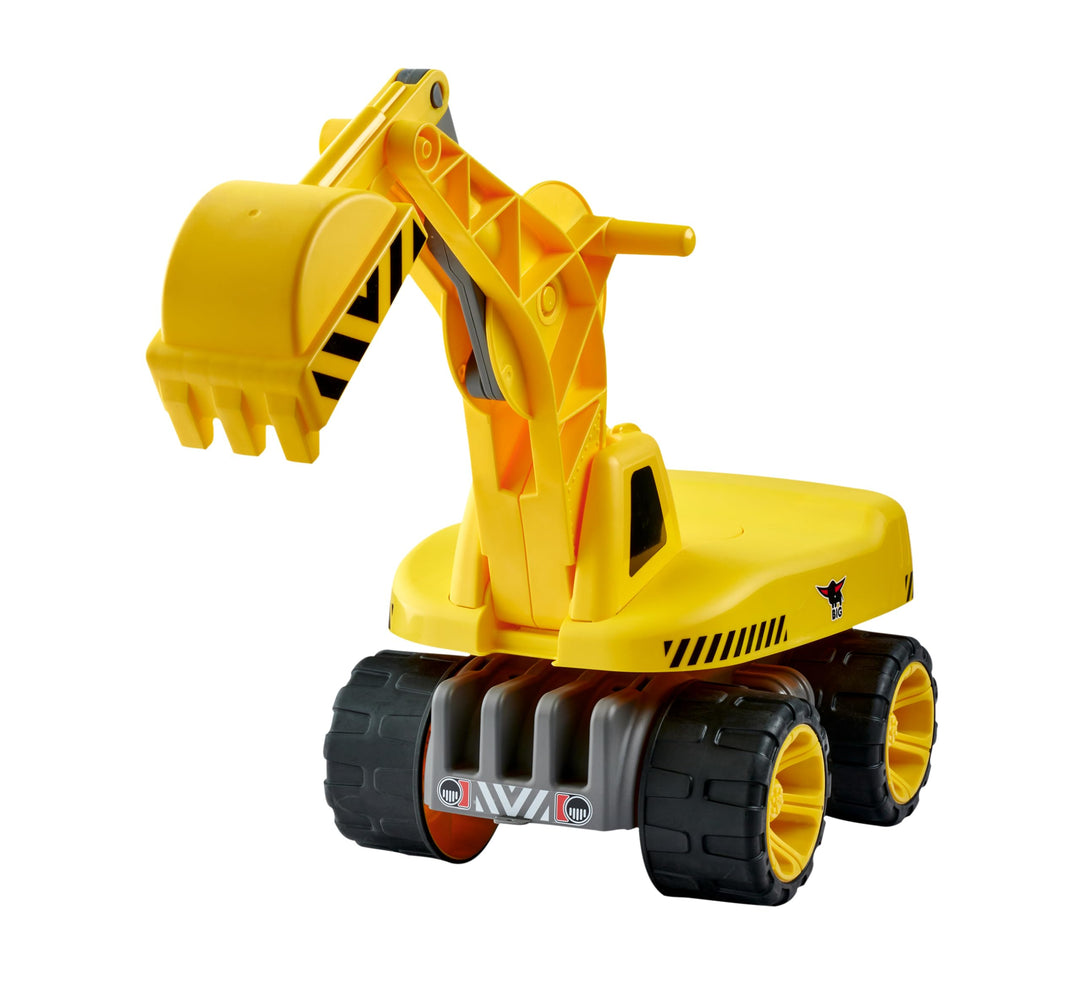 BIG - Power-Worker Maxi-Digger - Kinderfahrzeug, geeignet als Sandspielzeug und für das Kinderzimmer