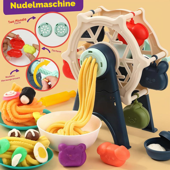 Tacobear Knete Zubehör ab 3 Jahre Knete Set Knetwerkzeug für Kinder, Eismaschine Nudelmaschine Kuche