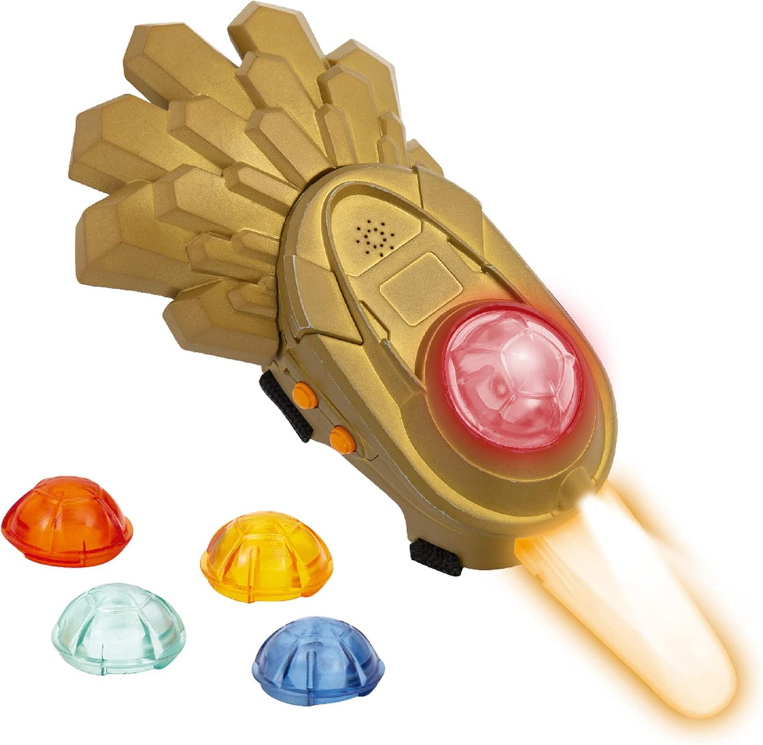 Famosa- Gormiti S3 Armband, Spielzeug Serie Zeichnungen, mit farbigen Edelsteinen mit Licht und Ton,