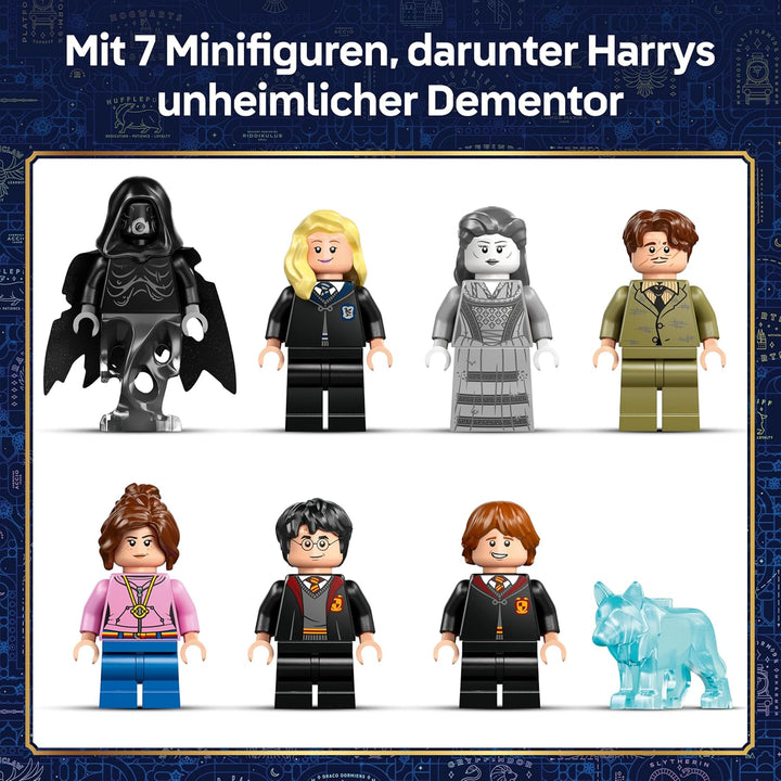 LEGO Harry Potter Schloss Hogwarts: Krankenflügel - DIY Set mit 7 Minifiguren - Modellbau mit Hermin
