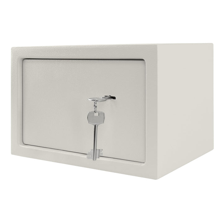 SUBTLETY 31x20x20cm Möbeltresor Abschliessbar Safe Tresor mit Doppelbartschloss und 2 Schlüssel Wand