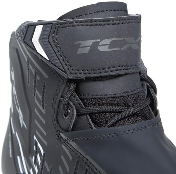 TCX Herren R04d WpWasserdichte Motorradschuhe für Herren, T-DRY Membran Zertifikat, Schnürsenkel und