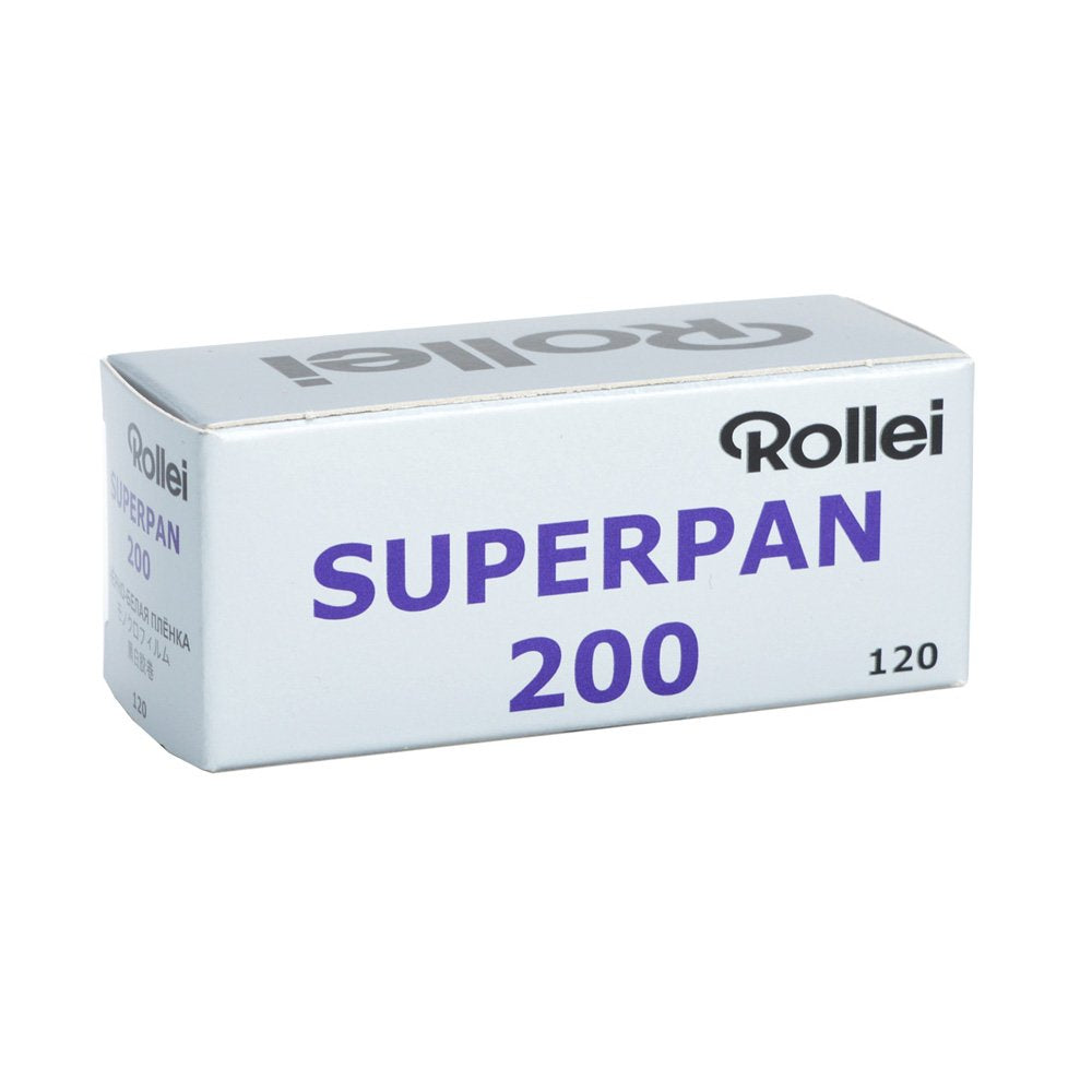 Rollei Superpan 200 ISO Schwarzweiss-Negativ-Film, 120 Grösse