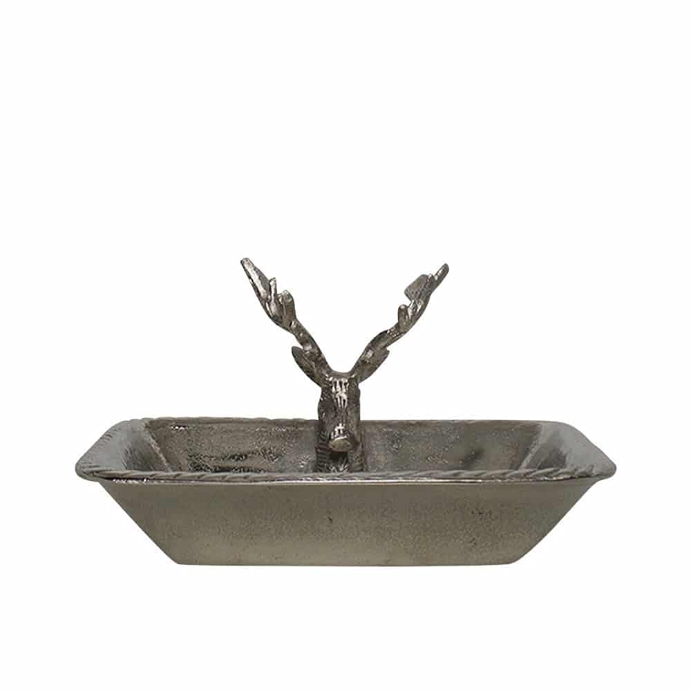 Spiru Aluminium Schale Kopf Hirsch (21 cm)