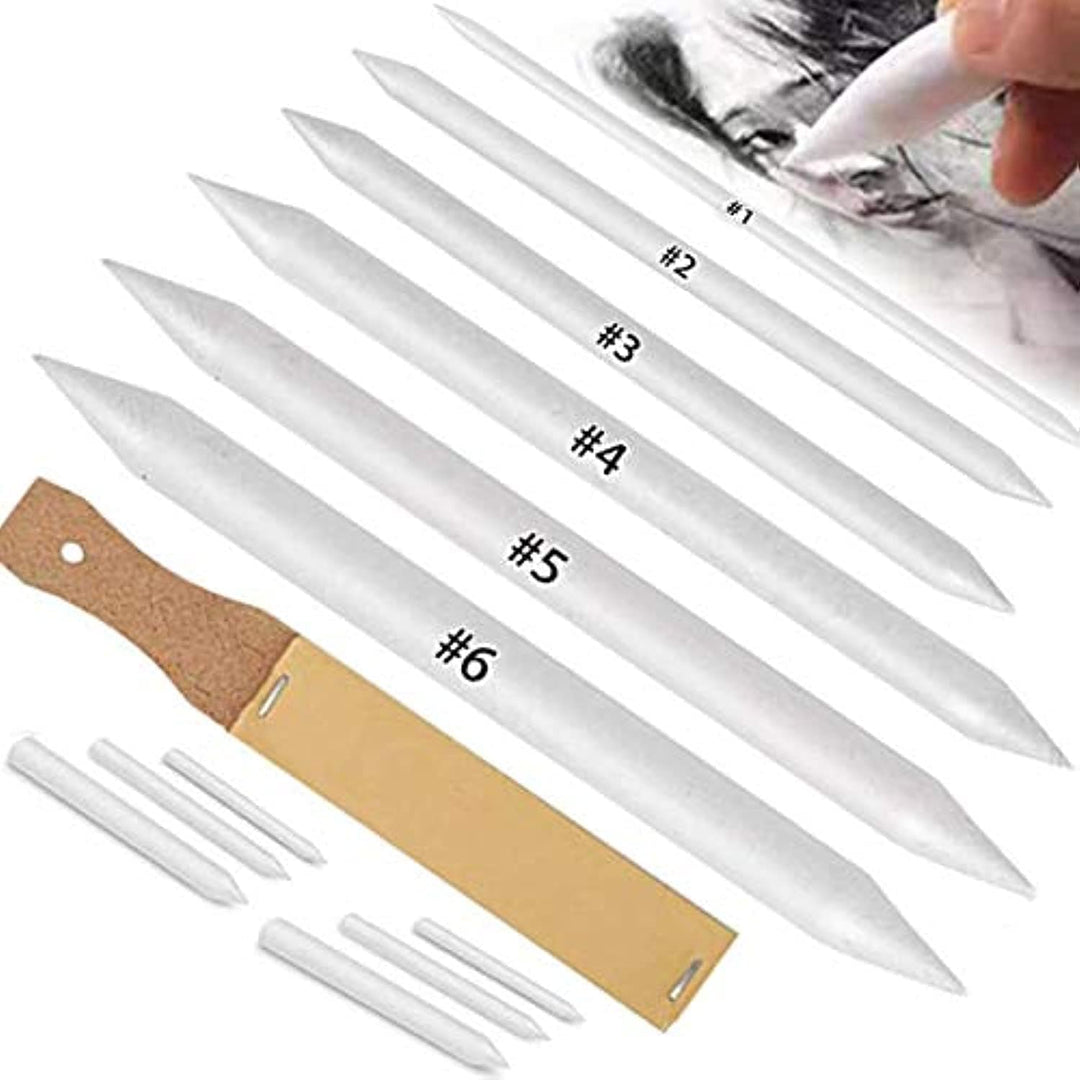 N NOROCME Blending Stumps and Tortillions Paper Art Blenders with Sandpaper Pencil Sharpener Pointer