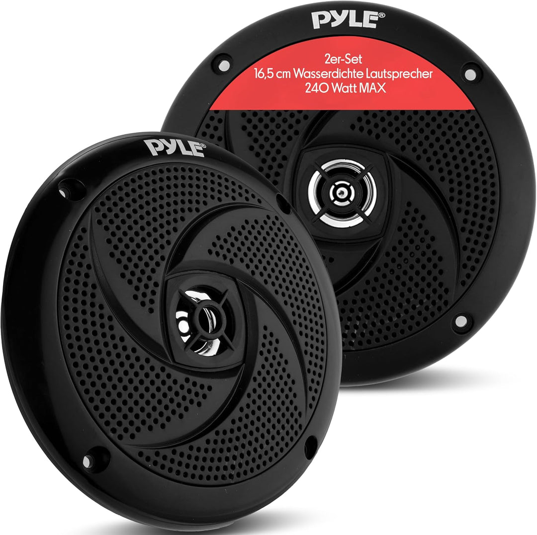 Pyle Marine Lautsprecher 16,51 cm (6,5 Zoll) Lautsprecher, 16,51 cm (6,5 Zoll) Lautsprecher