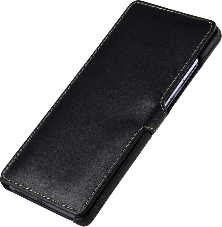 STILGUT Book Case kompatibel mit Samsung Galaxy Note 20 Hülle aus Leder mit Clip-Verschluss, Lederhü