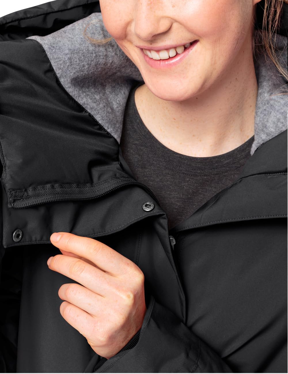 VAUDE Damen Women's Coreway Coat Jacke, Schwarz