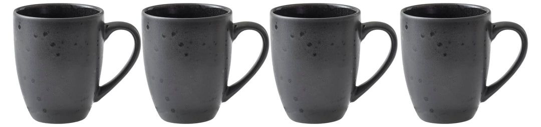 BITZ Henkelbecher Dia 9 x 10 cm 30 cl 4 Stck Galaxy Black 30 cl - dia. 9 cm Galaxy Black, 30 cl - di