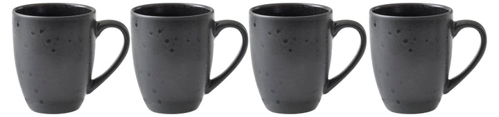 BITZ Henkelbecher Dia 9 x 10 cm 30 cl 4 Stck Galaxy Black 30 cl - dia. 9 cm Galaxy Black, 30 cl - di