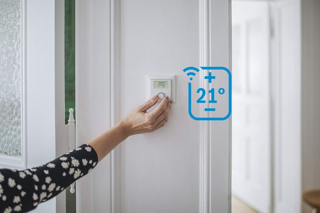 Bosch Smart Home Raumthermostat für Fussbodenheizungen mit kabelgebundener Steuerung, 24 V, kompatib