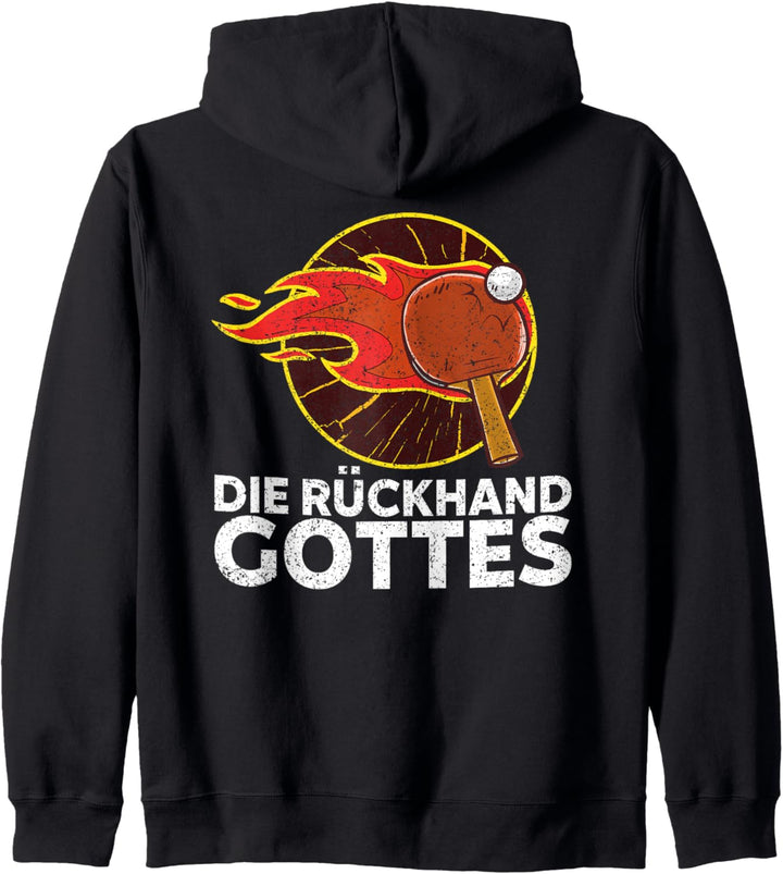 Tischtennis Trikot Kleidung Training Tisch Tennis Lustig Kapuzenjacke