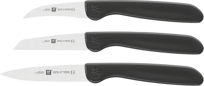 ZWILLING Professional S Messer-Set, 3-teilig & Twin Grip Gemüsemesser-Set, 3-teilig, (Schälmesser 5