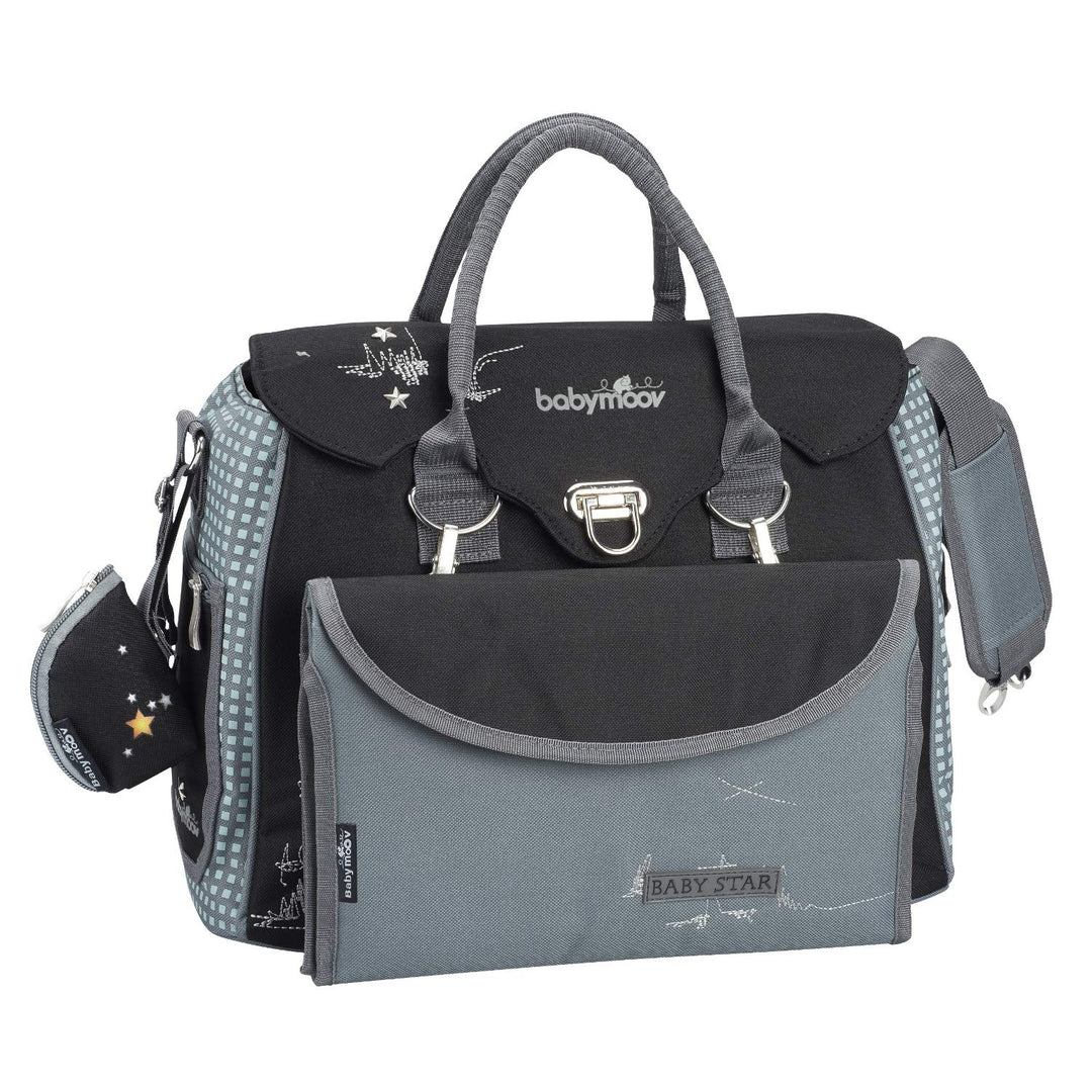 Babymoov Wickeltasche Baby Star Grau, Grau