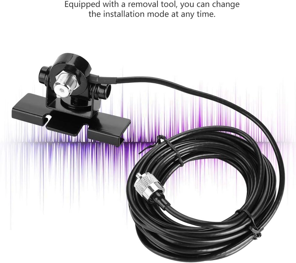 Halterung für Mobilfunkantenne, Universalhalterung für Autoantenne für Kofferraumdeckel/Schrägheck/T