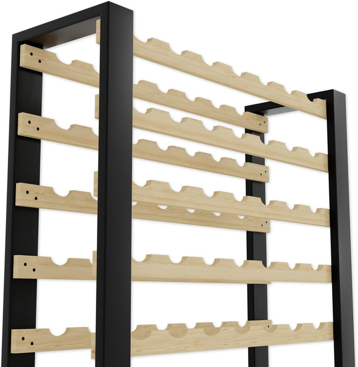 Lenmar Serie RW Weinregal aus Holz für Flaschen, LOFT, Flaschen, Wein, Flaschenregal, Kellerregal, R