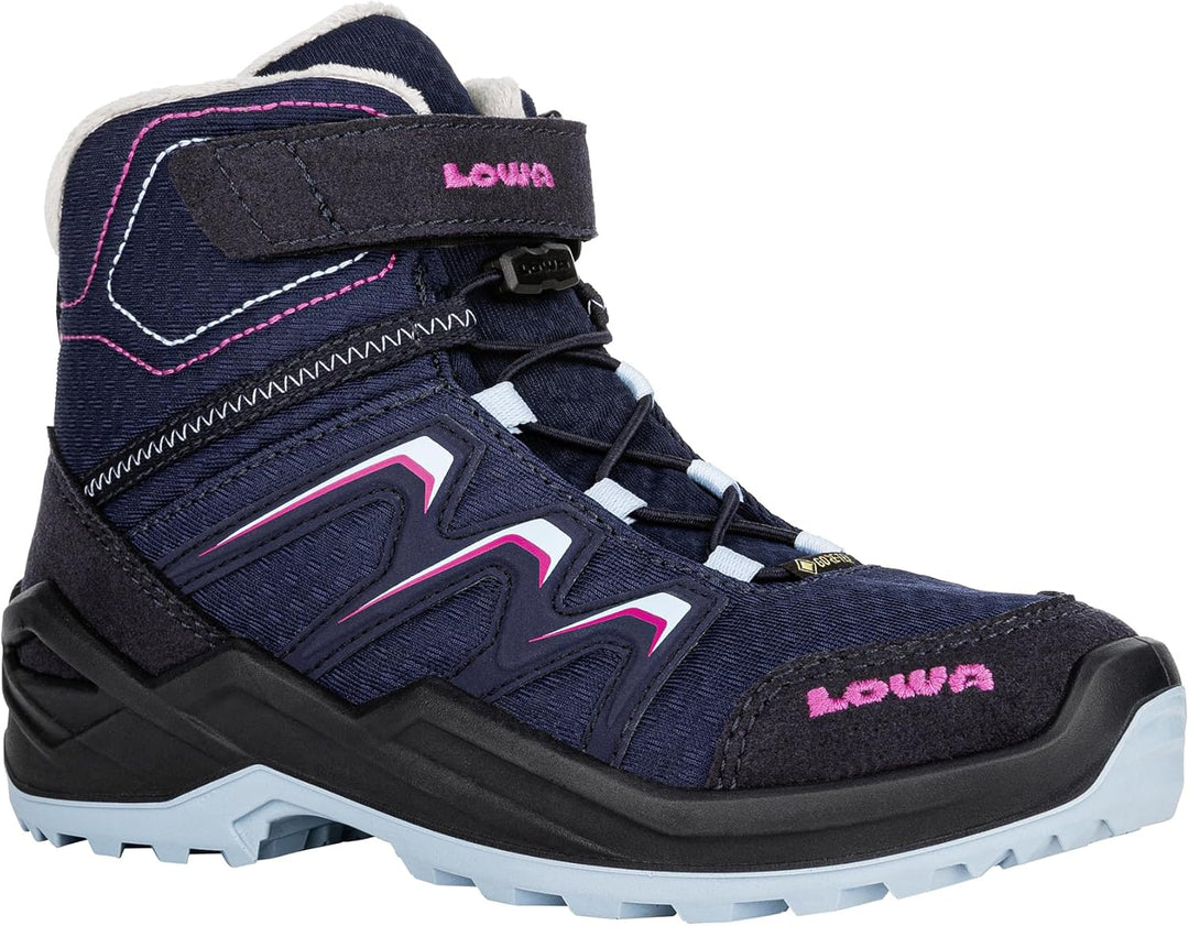 LOWA Stiefel mittel MADDOX WARM GTX MID [2024] 26 EU Navy Beere, 26 EU Navy Beere