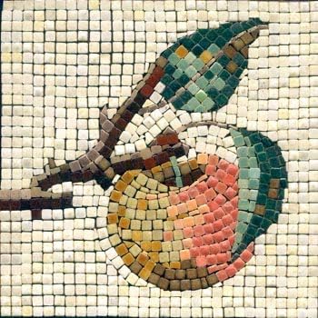 Mosaik Bastelsets 15x15cm, Apfel, Apfel