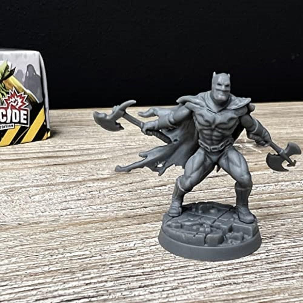 CMON, Zombicide 2. Edition – Batman Dark Nights Metal Pack 1, Miniaturen-Erweiterung, Kennerspiel, D