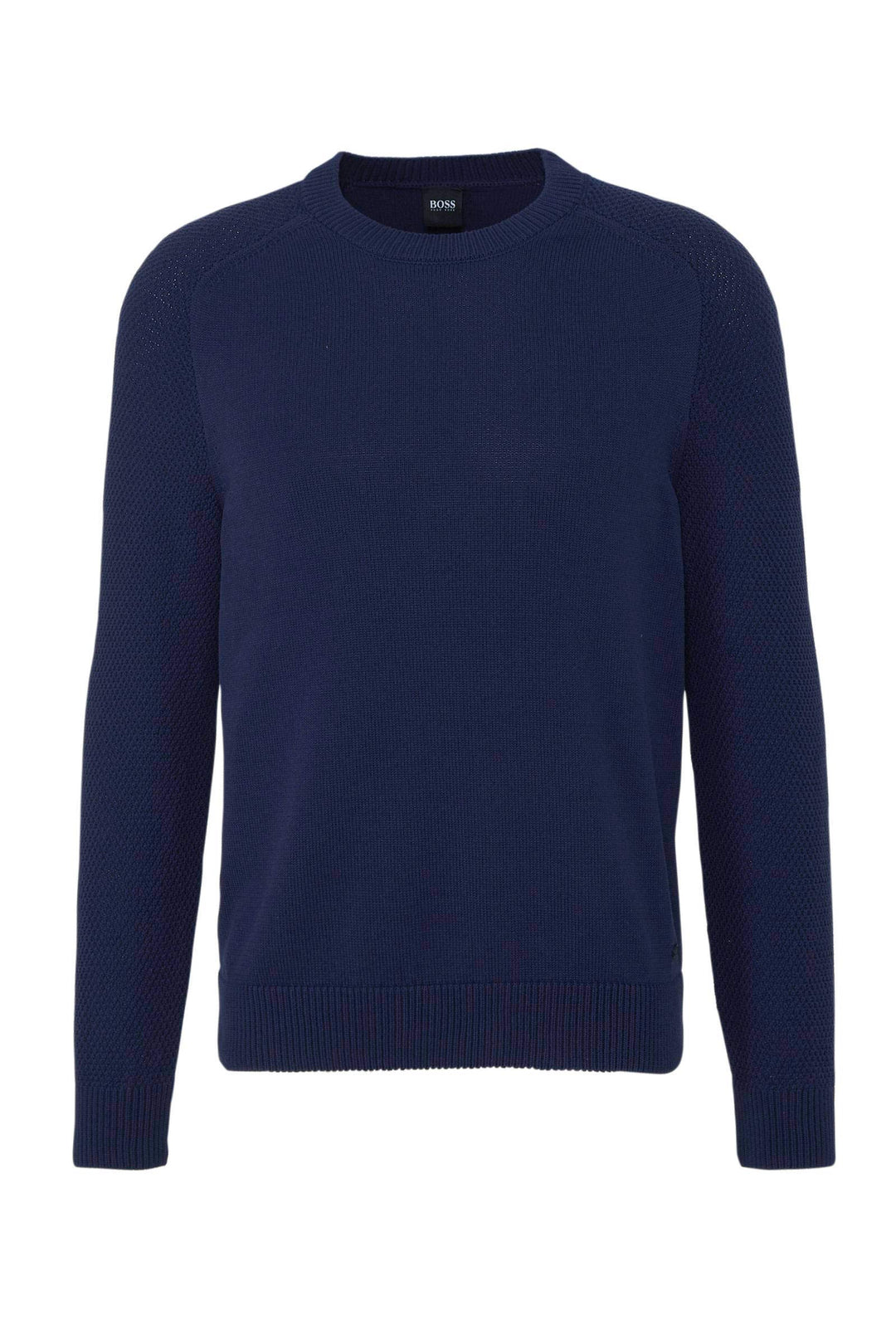 BOSS Hugo Pullover KAMISCOS mit moderem Strickmuster Farbe dunkelblau 404 (M)