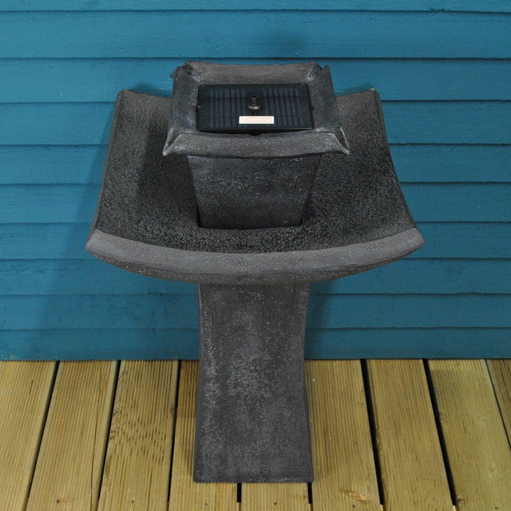 Smart Solar Pagoda Brunnen 1170529 - Orientalisches Design | Solarbetrieben | Ruhevolles Wassermotiv
