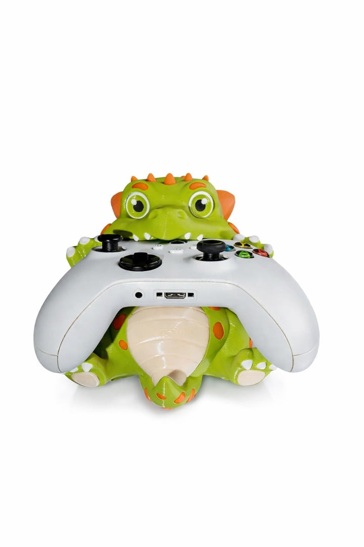 Drakonischer Controller-Halter – Drache hält Controller im Maul | Für PlayStation &amp; Xbox | Gaming De