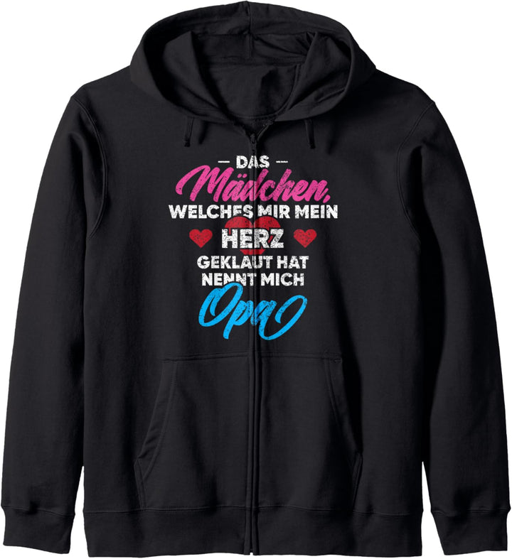Grossvater Geschenk von Enkelin Lustiger Spruch Opa Enkelin Kapuzenjacke