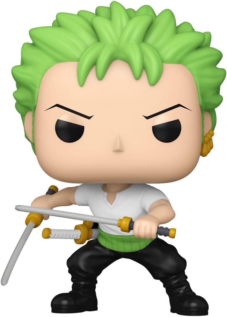 Funko Pop! Animation: One Piece - Roronoa Zoro w/Chase (Styles Vary) - Vinyl-Sammelfigur - Geschenki