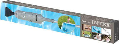 Intex Underwater Handheld Vacuum Cleaner Battery Operated Pool Vacuum Cleaner Grey Single, Single