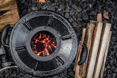 BBQ-Toro Raketenofen RAKETE #1 | Edelstahl Rocket Stove für Dutch Oven, Grillpfannen und vieles mehr