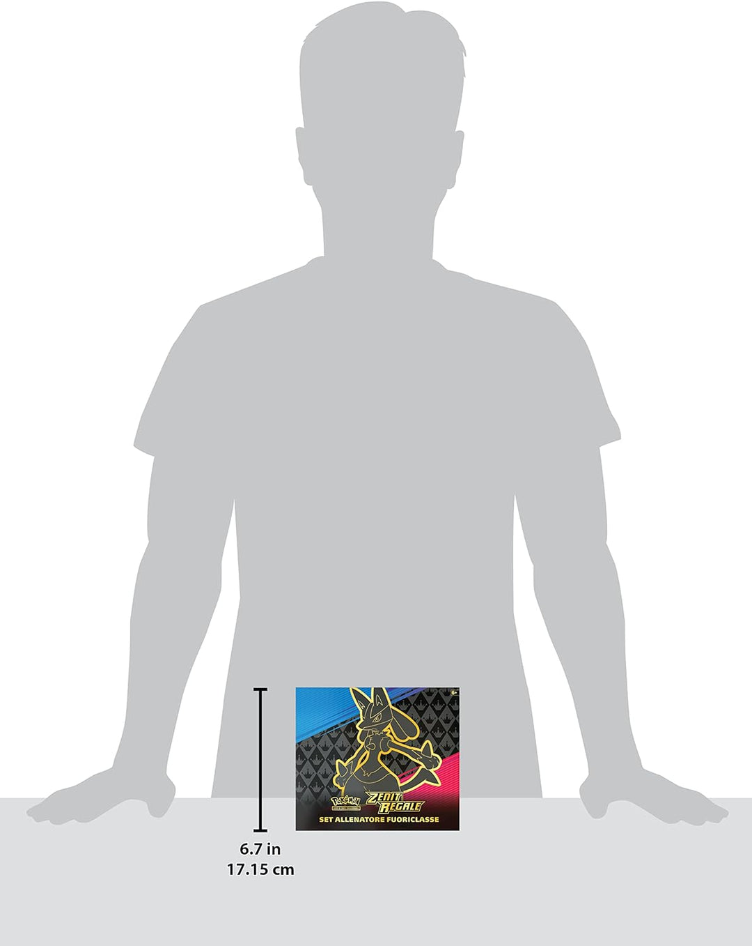Pokémon Zenit Erweiterungs-Trainer-Set (10 Erweiterungshüllen und Zubehör), italienische Edition