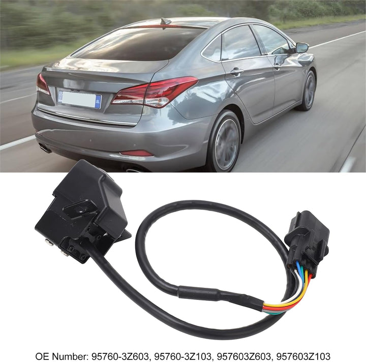 banapoy 957603Z603 957603Z103 Auto-Rückfahrkamera, 95760-3Z603 wasserdichte HD Rückfahrkamera, 95760