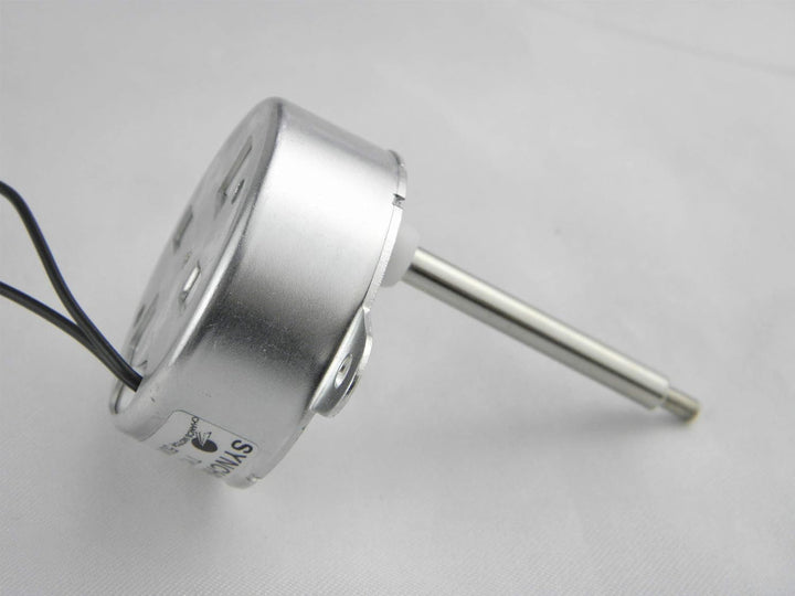 CHANCS TYC-40 DC-Synchron-Elektromotor 12V 5RPM CW/CCW Kleiner Getriebemotor Welle 46mm Langsamlauf-