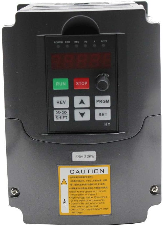 Frequenzumrichter, 2.2KW 3HP 10A VFD Wechselrichter Variabler Frequenz Drive Inverter Motoren für Ei