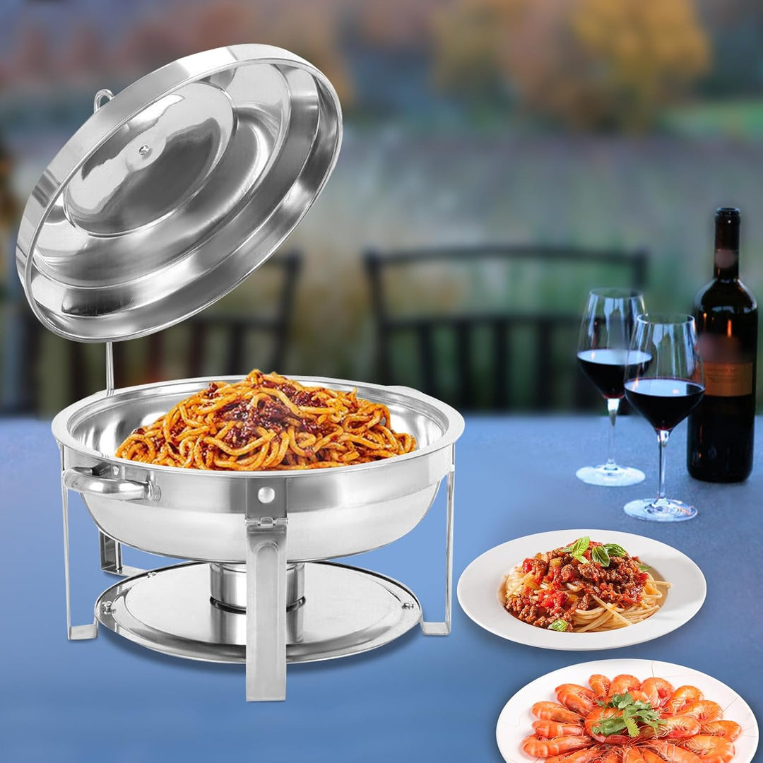 7.5L Warmhaltebehälter Essen, Wärmebehälter Für Speisen aus rostfreiem Stahl, Speisewärmer Chafing D