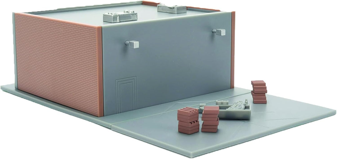 Jada Toys Fast and Furious Han's Garage - Nano Diorama (26,5x16,5 cm) inklusive 2 Modellautos (Mitsu