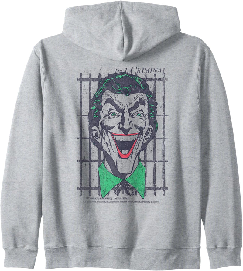 Batman The Joker Criminal Kapuzenjacke