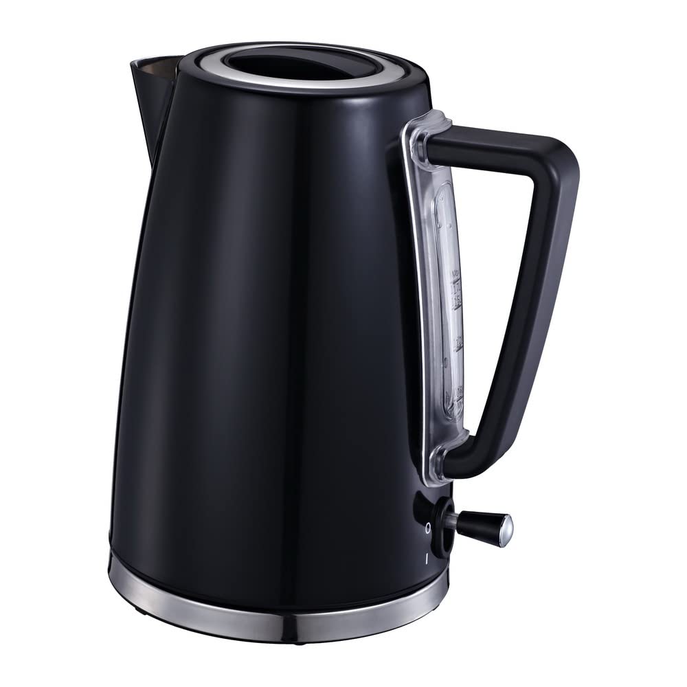Michelino 1,7 Liter Wasserkocher (Schwarz), Schwarz