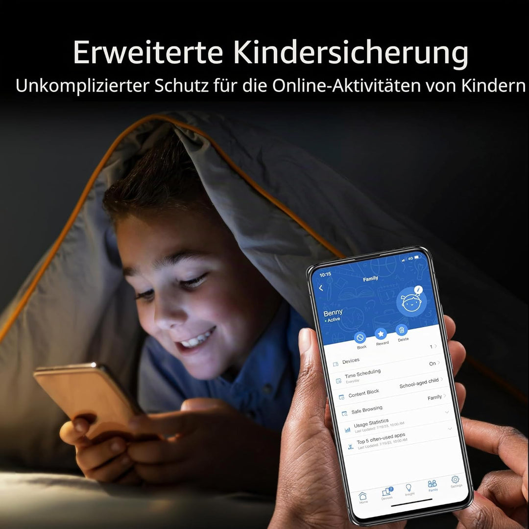 ASUS ZenWiFi XD5 AX3000 3er Set Weiss (Whole-Home Mesh WiFi 6 System, Abdeckung von bis zu 465m², 16