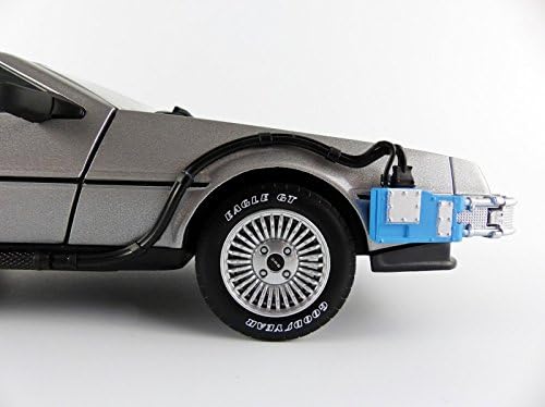 Hot Wheels Delorean-Zeitmaschine mit Mr Fusion, Massstab 1:18, Spritzgussmodell, cmc98