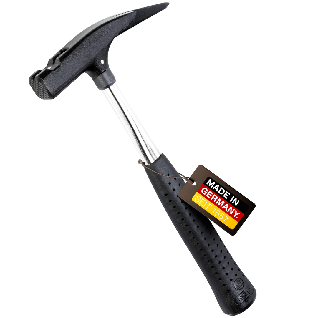 PICARD Latthammer Nr. 620M 600g geraut | Magnetischer Nagelhalter | GS-geprüft & VPA-zertifiziert |