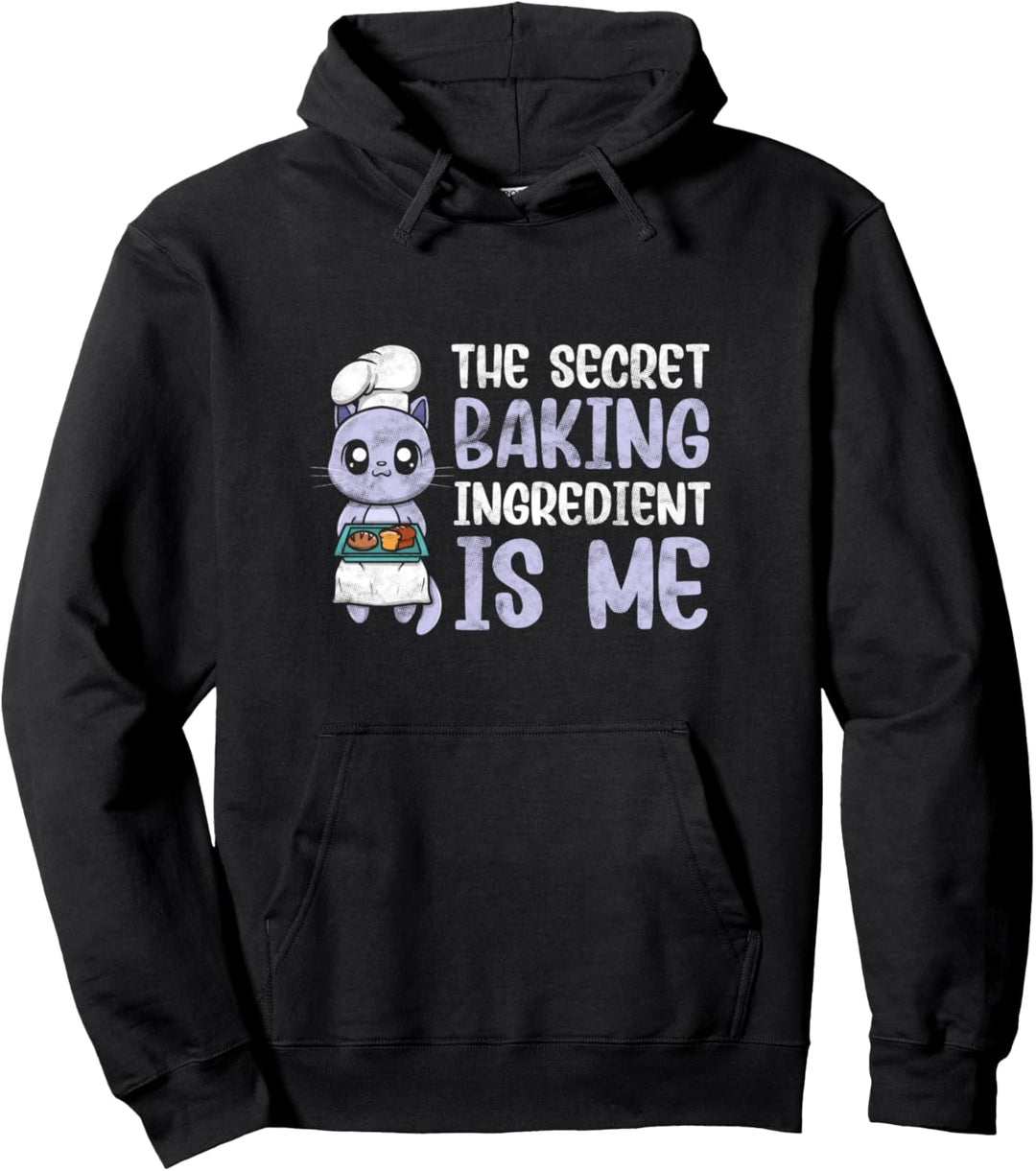 Die geheime Backzutat bin ich - Für Katzen Fans - Bäcker Pullover Hoodie