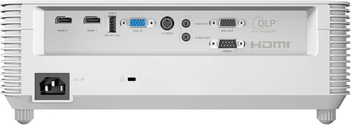 InFocus Genesis IV IN0026SL DLP WXGA Beamer mit Zwei HDMI-Eingängen für Klassenzimmer &amp; Konferenzrau