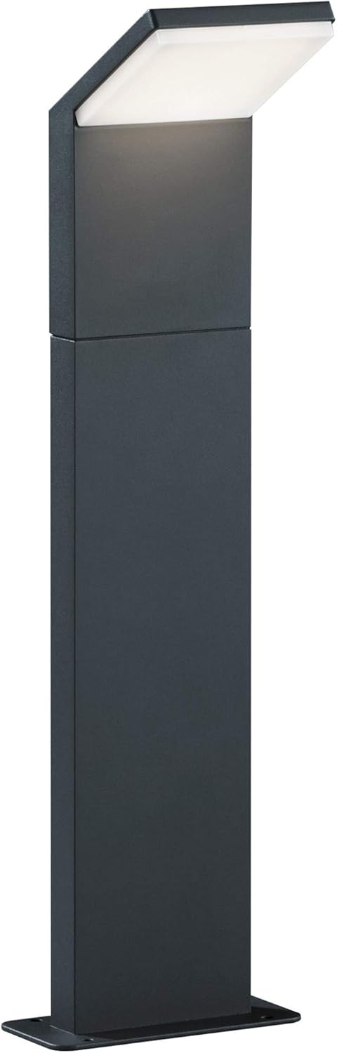 Trio Leuchten LED Aussenleuchte Pearl 521160142, Druckguss Aluminium anthrazit, 1x 9 Watt, 12.5 x 14