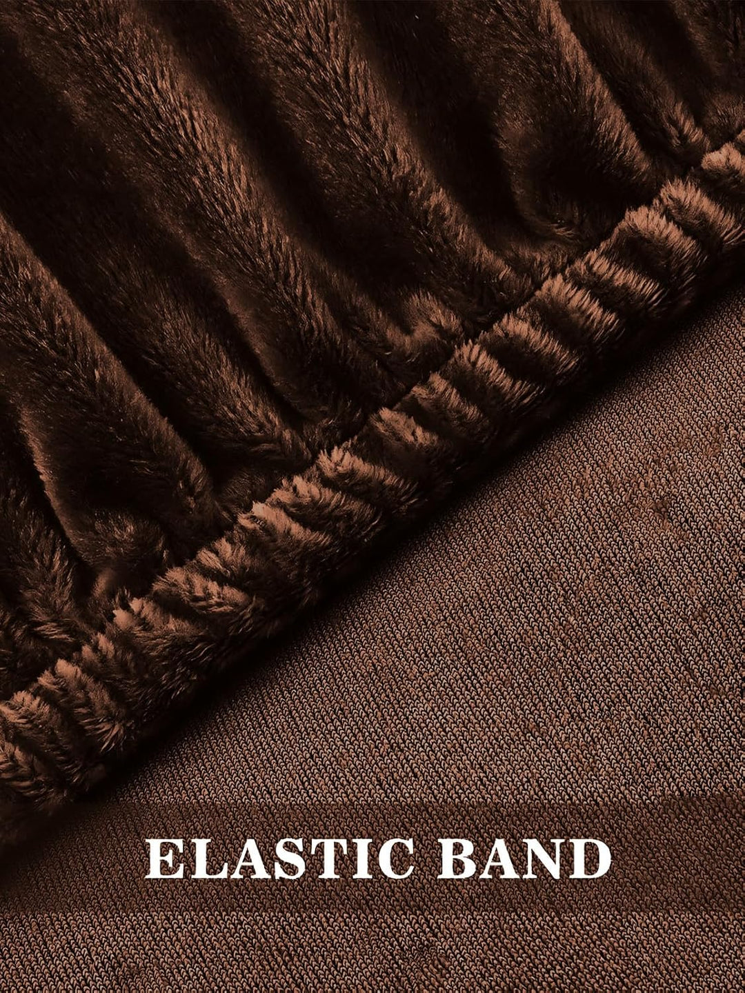 LANSHENG Stretchy Stuhlbezüge für Esszimmerstühle, Stretch Spandex mit Gummiband Stuhlbezug,Velvet L