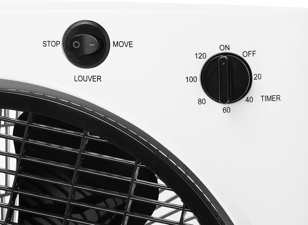 Tristar Tisch-Ventilator, 40 Watt Leistung, 30 cm Ø, 3 Leistungsstufen und oszillierendem Gitter, Dr